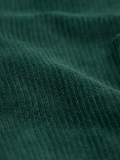 Pantalon à enfiler Frugi réversible bleu Noël