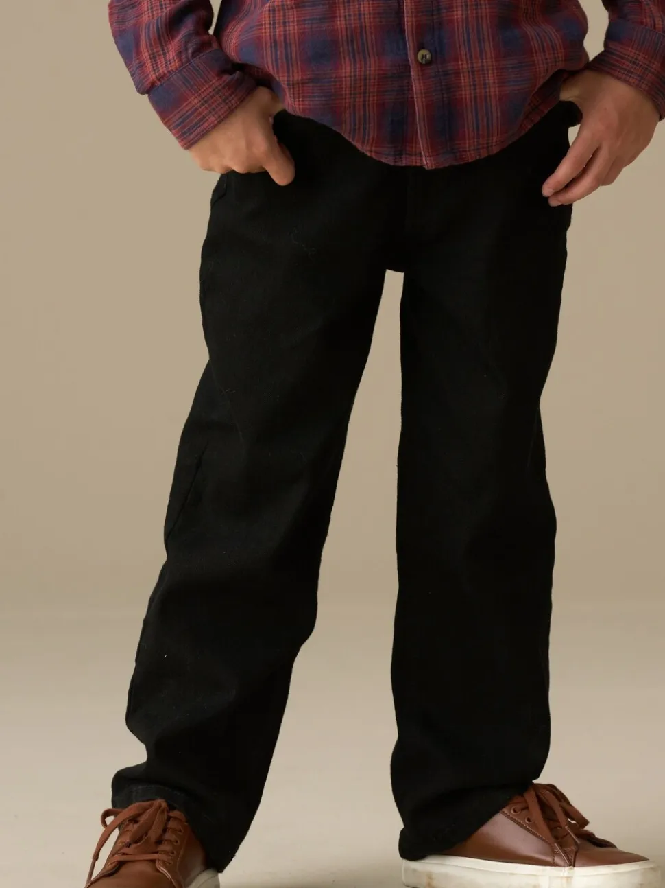 Pantalon Angel & Rocket Jett droit en velours côtelé