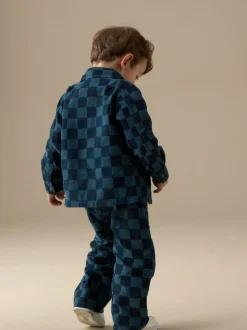 Pantalon Angel & Rocket Tommy en velours côtelé à carreaux