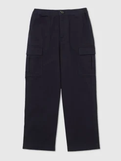 Pantalon cargo Reiss Alpine en coton à jambe large