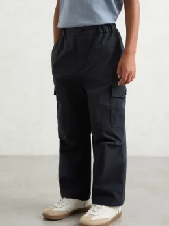 Pantalon cargo Reiss Garret à coupe droite en tissu technique