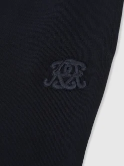 Pantalon de jogging Reiss Mellor en coton brodé à monogramme