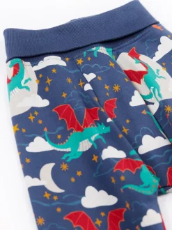 Pantalon Frugi bleu douillet à panais