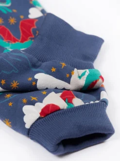 Pantalon Frugi bleu douillet à panais