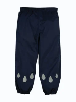 Pantalon Frugi bleu imperméable en polyester