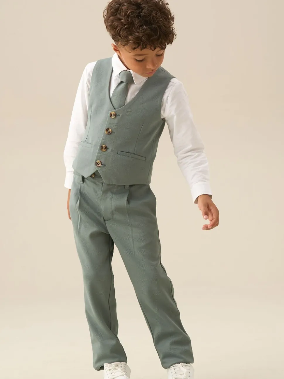 Pantalon élégant Angel & Rocket Benjamin plissé sur le devant