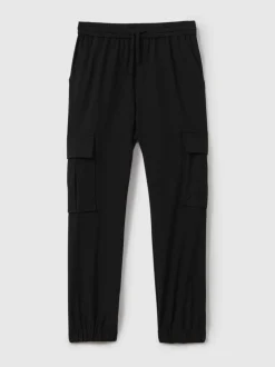 Pantalon Reiss Lucian en tissu technique avec cordon de serrage