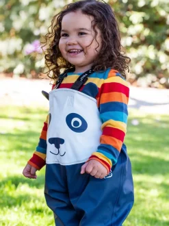 Pantalons Frugi Personnage Puddle Buster Bleu