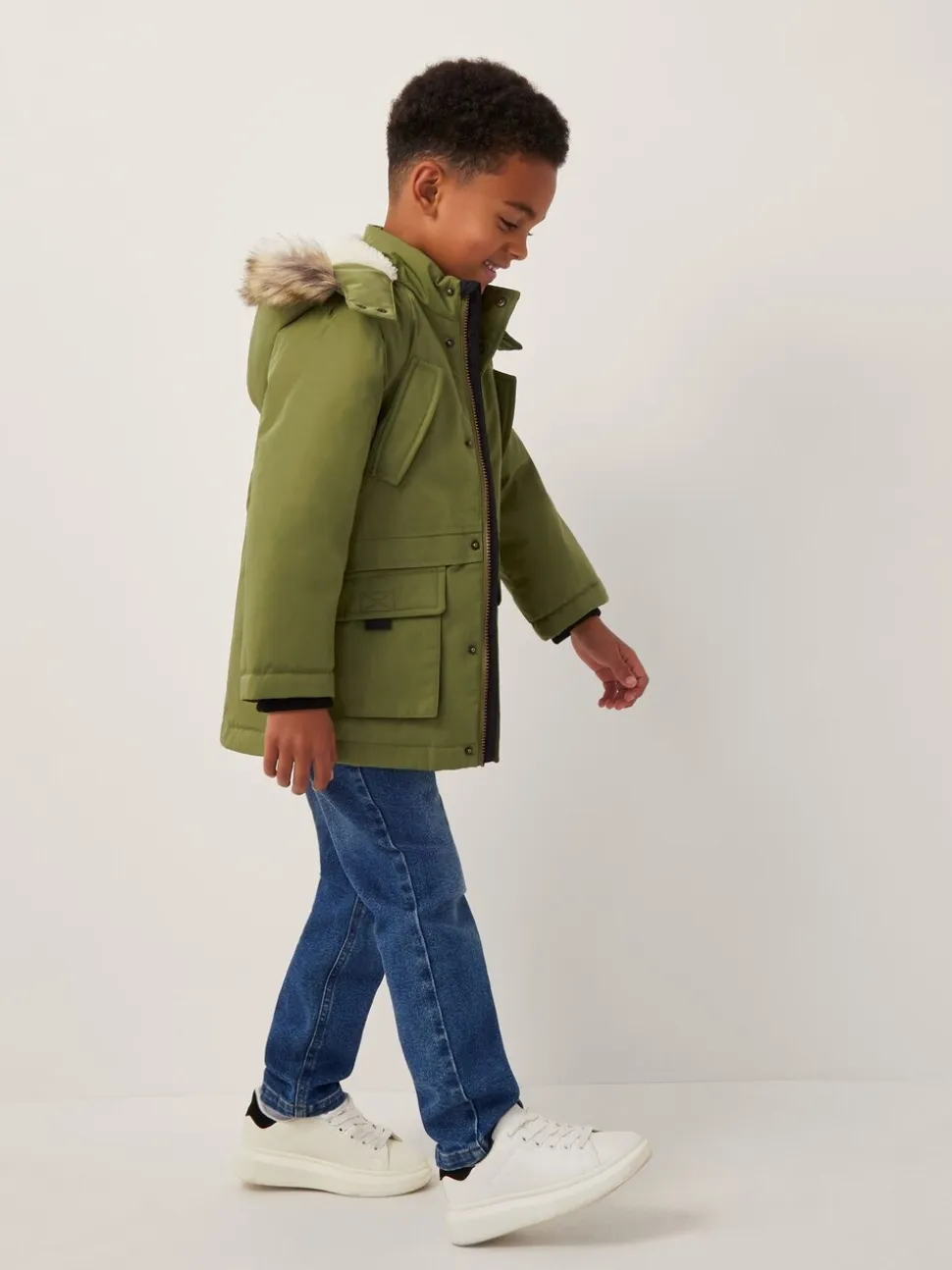 Parka à capuche Monsoon