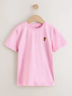 Pastels - T-shirt brodé Manches courtes Stag 4 Pack (3-16ans)