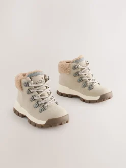 Peau de mouton neutre - Bottines chaudes avec doublure Thinsulate™ style randonnée