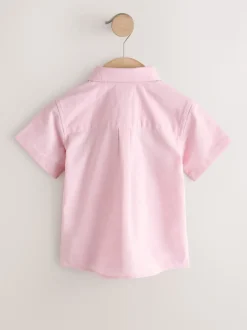 Personnage à Rayure Rose - Chemise Oxford à manches longues (3mths-7yrs)
