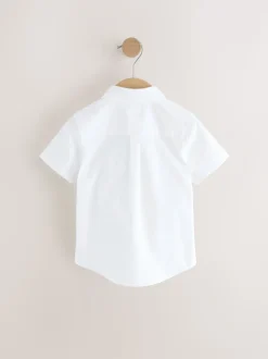Personnage blanc - Chemise Oxford à manches longues (3mths-7yrs)