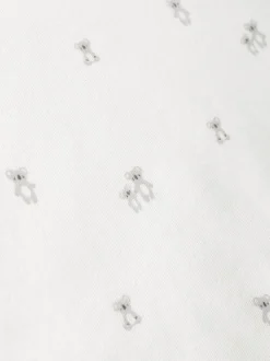 Personnage blanc - Combinaisons bébé à manches courtes