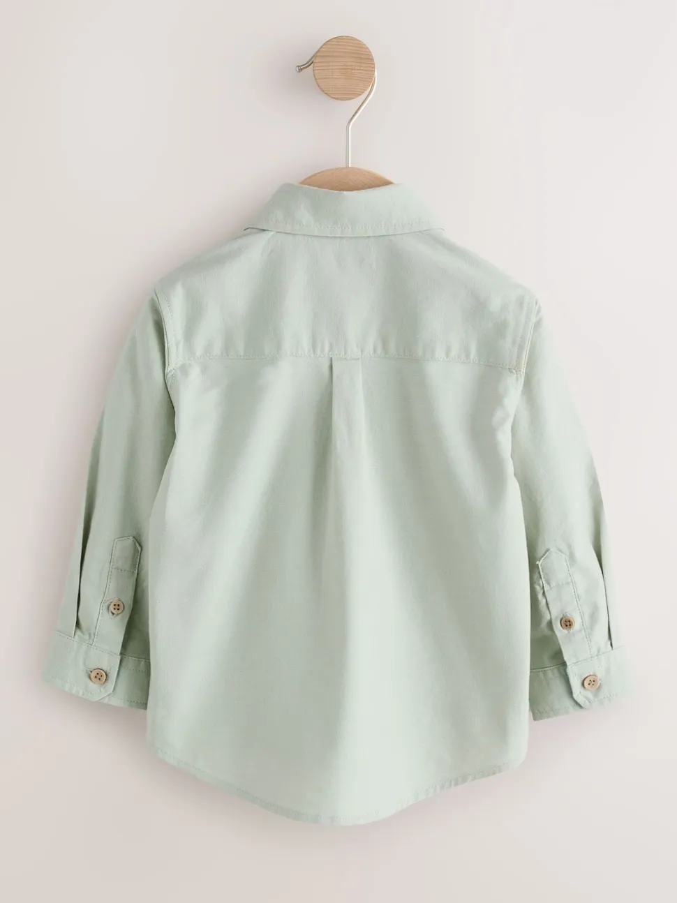 Personnage vert - Chemise Oxford à manches longues (3mths-7yrs)