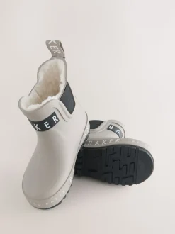 Pierre - Baker by Ted Baker bottes de bien-être doublées de fausse fourrure garçon