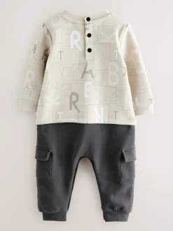 Pierre - Barboteuse à manches longues imprimée Baker by Ted Baker partout