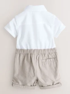 Pierre - Barboteuse Baker by Ted Baker Smart nœud Cravate