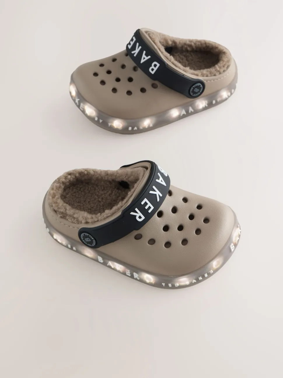 Pierre - Chaussons sabots Baker by Ted Baker doublés de peau de mouton