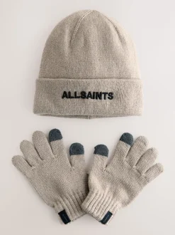 Pierre - Ensemble bonnet et gants smALLSAINTS logo