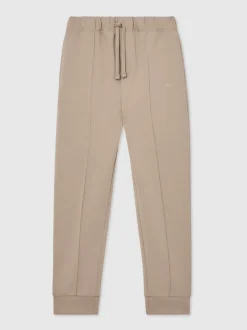 Pierre - Pantalon de jogging Reiss Barnes Premium en interlock à logo et poignets