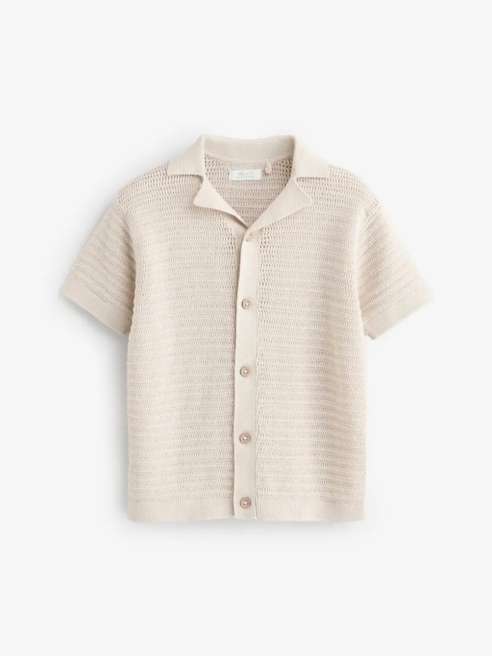 Pierre - Polos texturés à col révéré Manches Courtes en maille 100% coton (3mois -7ans)