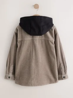 Pierre - Surchemise à capuche en velours côtelé (3-16ans)