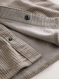 Pierre - Surchemise à capuche en velours côtelé (3-16ans)