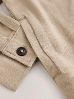 Pierre - Surchemise zippée brossée (3-16ans)