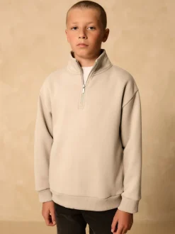 Pierre - Sweat-shirt à col zippé (3-16ans)