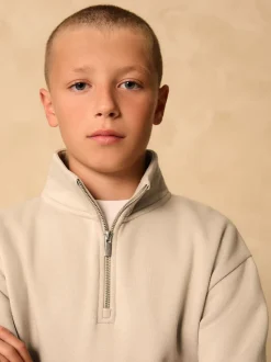 Pierre - Sweat-shirt à col zippé (3-16ans)