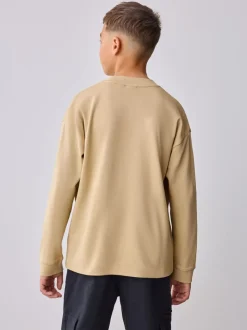 Pierre - T-shirt Baker by Ted Baker poids lourd à manches longues