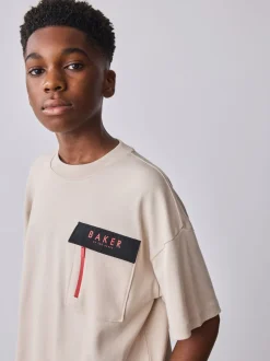 Pierre - T-shirt Baker by Ted Baker oversize à poche