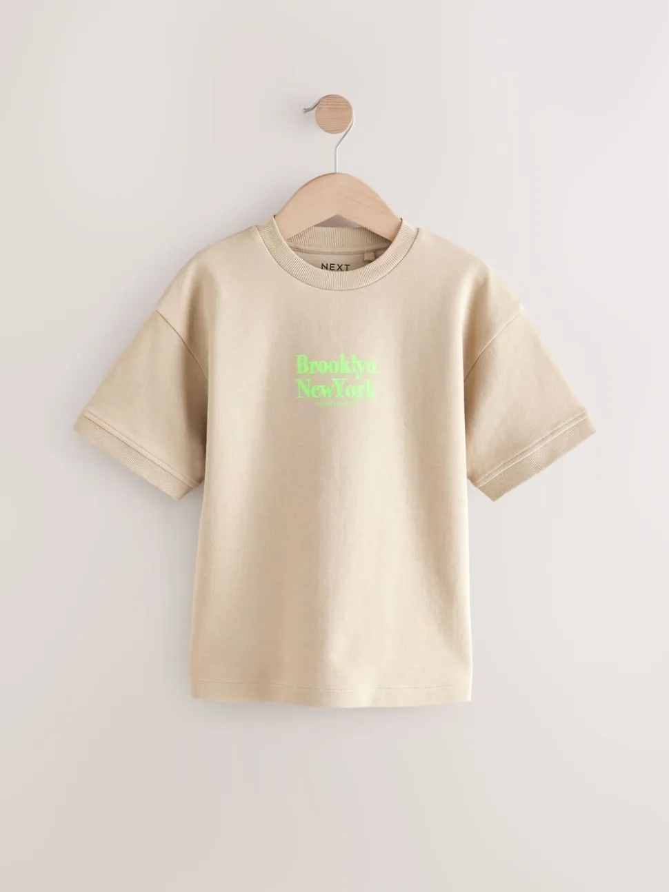 Pierre Brooklyn - T-shirt graphique Imprimé Heavyweight Manchester Courts (3-16ans)