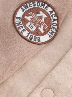 Pierre/Gris - Blouson bomber en jersey (3mois-7ans)