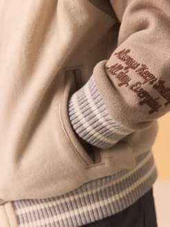 Pierre/Gris - Blouson bomber en jersey (3mois-7ans)