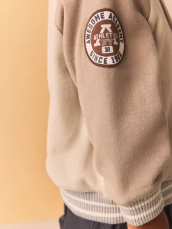 Pierre/Gris - Blouson bomber en jersey (3mois-7ans)