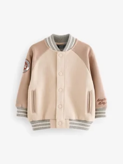 Pierre/Gris - Blouson bomber en jersey (3mois-7ans)