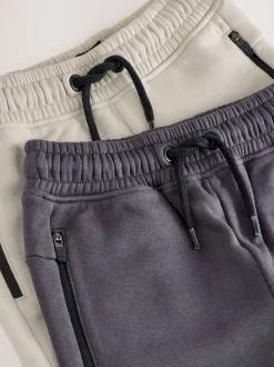 Pierre/Gris - Zip Pocket Slim Survêtement (3-16yrs)