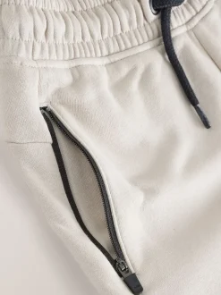 Pierre/Gris - Zip Pocket Slim Survêtement (3-16yrs)