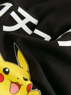 Pikachu noir - T-shirt Pokémon à manches courtes (3-16ans)