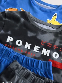 Pokémon bleu/noir - License Jogger Pyjamas 2 (3-14ans)