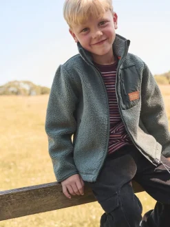 Polaire Angel & Rocket Rocket zippée en sherpa