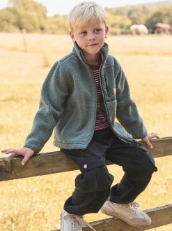 Polaire Angel & Rocket Rocket zippée en sherpa