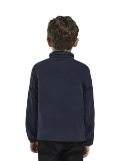 Polaire Jack Wolfskin Taunus Bleu à demi-fermeture éclair