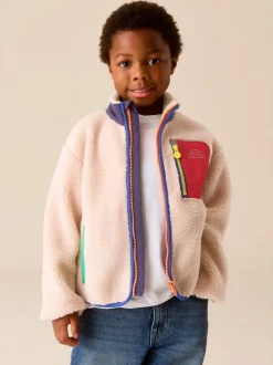 Polaire Little Bird by Jools Oliver color block en peau de mouton