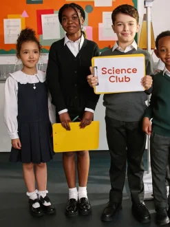 Pull Clarks unisexe en maille pour l’école