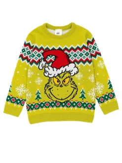 Pull de Noël Vanilla Underground Grinch enfant