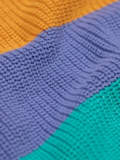 Pull Frugi Lenny bleu en maille