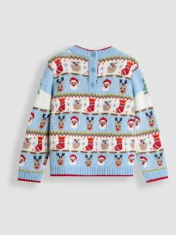 Pull JoJo Maman Bébé Christmas Fair Isle